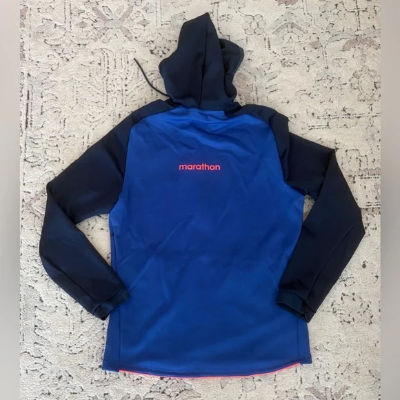 Marathon Authentic Ecuador National Team Soccer Blue Jacket Men’s Sz: Large